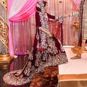Indian wedding outfit